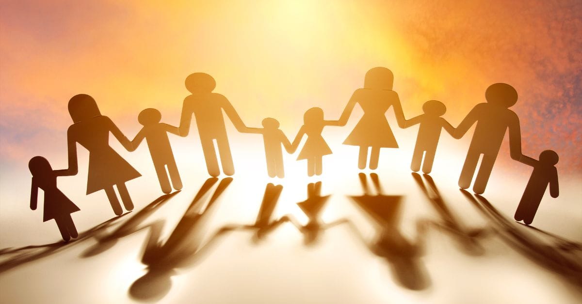 Family united together