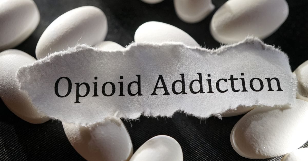 Opioid addiction words