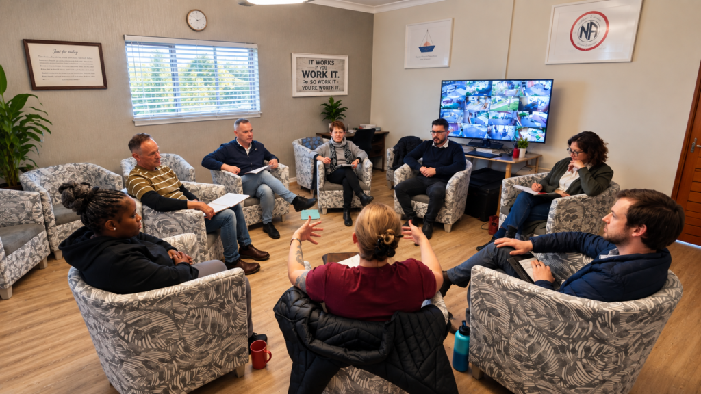 Group Therapy at Freeman House Recovery